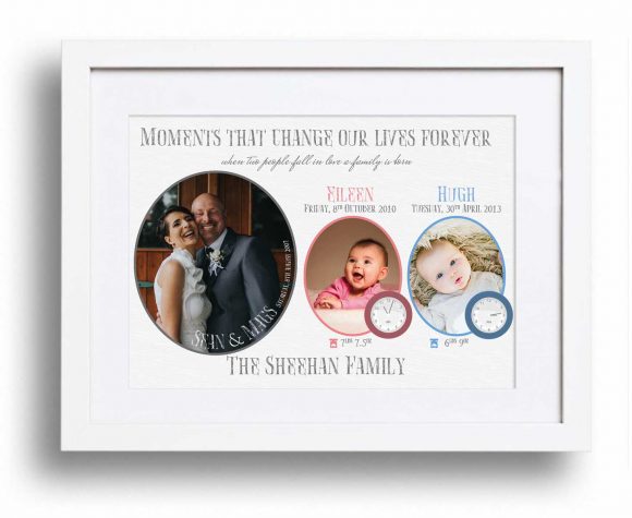 Family Moments Framed Print